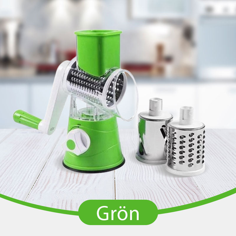 đ„Limiterad tid till halva priset-3 i 1 roterande osthyvel grönsaksrivare