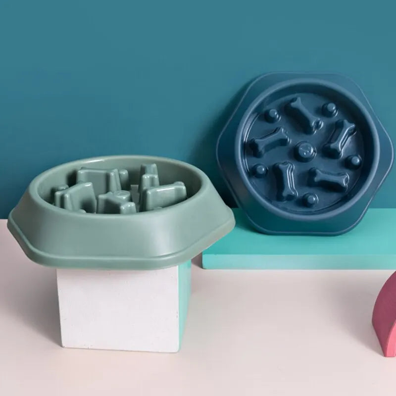 Långsamt matande Hund Skål