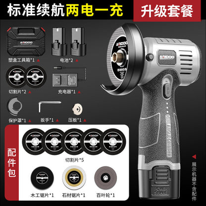 ⏳Tidsbegränsad Special🧰12V mini vinkelslip med kapskiva