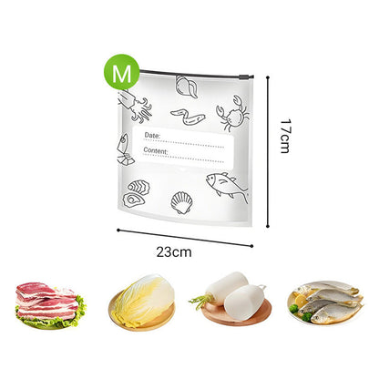 🔥Globalt populärt🍗 Begränsad tid! Köp 3 få 2 gratis🥦Återanvändbara förslutningsbara förvaringspåsar i aluminiumfolie🥦