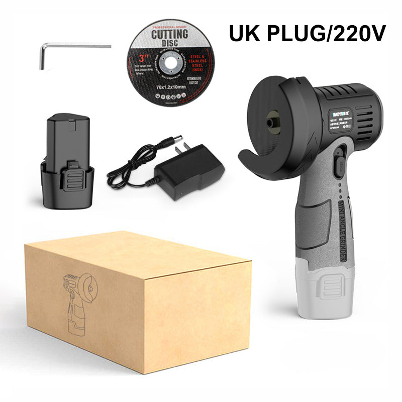 ⏳Tidsbegränsad Special🧰12V mini vinkelslip med kapskiva