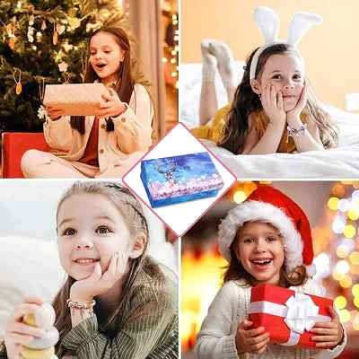 💫 60 % RABATT NU! 🎁 Kit för att göra charmarmband – innehåller pärlor och verktyg, kreativt och roligt för barn/vuxna, perfekt presentidé 👧📦