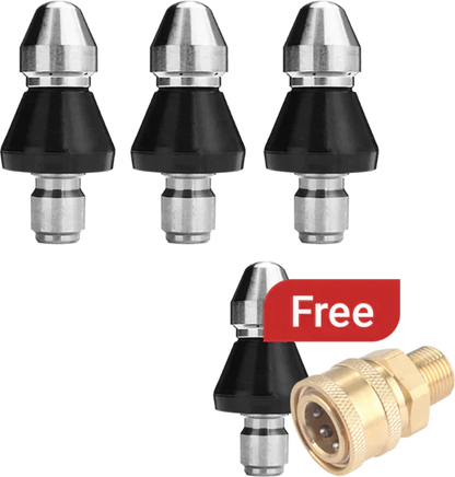 Avloppsrengöringsverktyg Högtrycksmunstycke