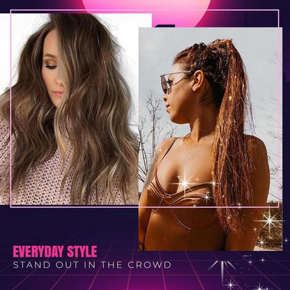 🔥 Hot Deal – 16-pack glitter satin hår accessoarer (halva priset!)✨