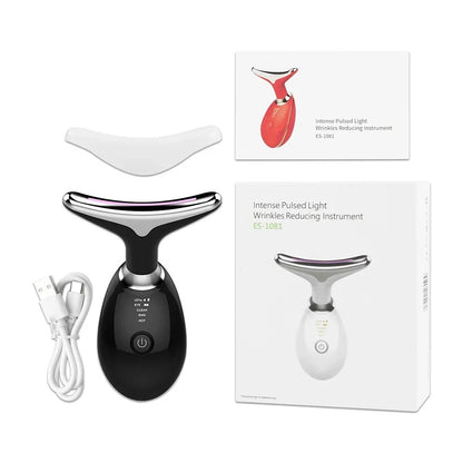 EMS Facial Massager LED Light Therapy