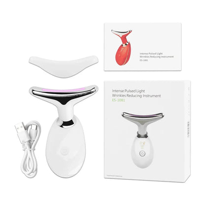 EMS Facial Massager LED Light Therapy