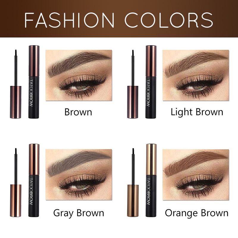 NATURLIG LÅNGVARIG AVRIVBAR ÖGONBRYNSGEL（KÖP 1 FÅ 1 GRATIS）