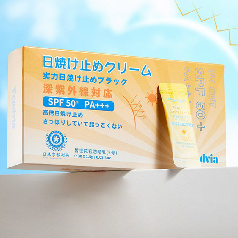 SPF 50+ Solkräm Förpackning - 30 Förpackningar