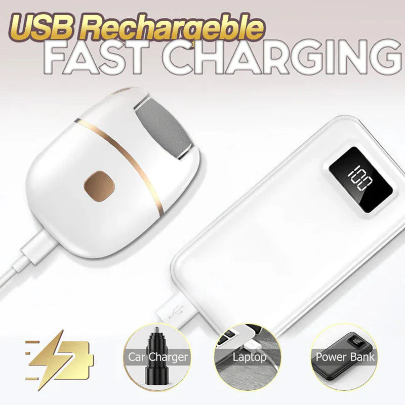 Uppladdningsbar Elektrisk Fotfil för Förhårdnader