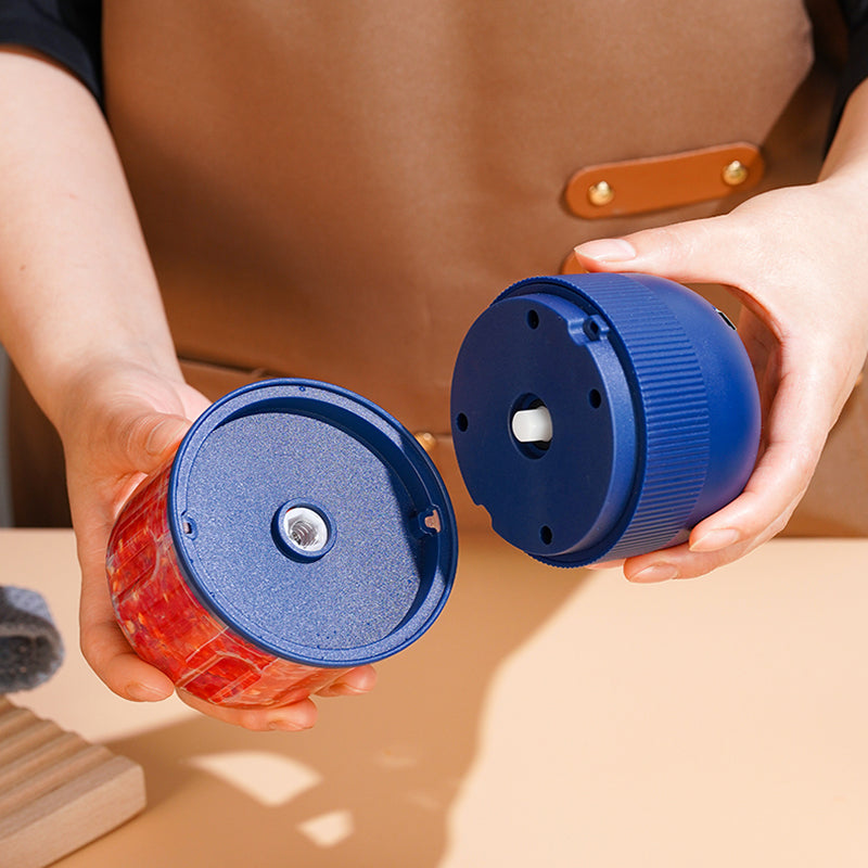 Sladdlös elektrisk minihackare för barnmat