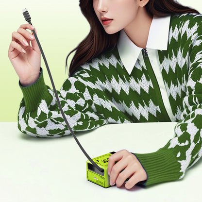 ⏳Begränsat tidserbjudande! Köp 3 få 2 gratis ⏰ Quick Charge Adapter med kabel och infällbar C-kontakt.