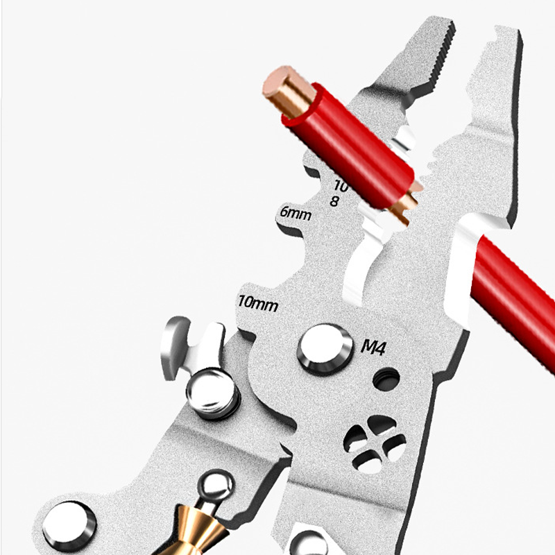 🔧FÄRDIG MED 5 VERKTYG🔥Elektrisk Mät-tång – Mäter spänning + klipper + bänder i EN!