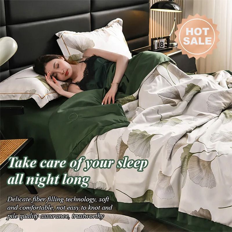 🌞Sommarrea - 50% rabatt🏆Floralt uppfriskande lakan (set om 4)