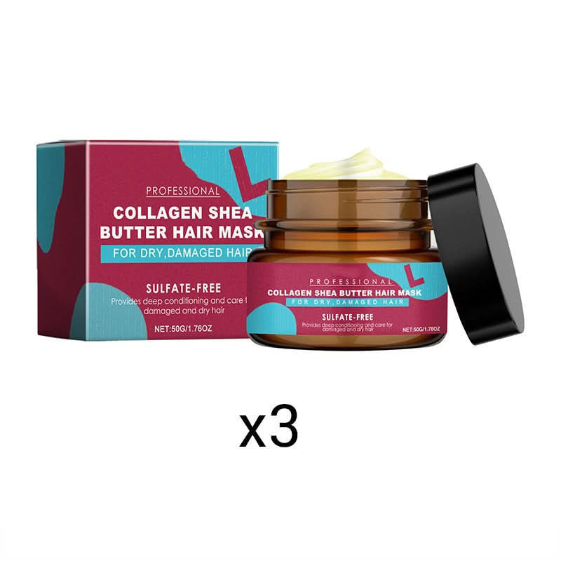 💝Fuktar, ger näring och reparerar på djupet 💝3-i-1 hårmask