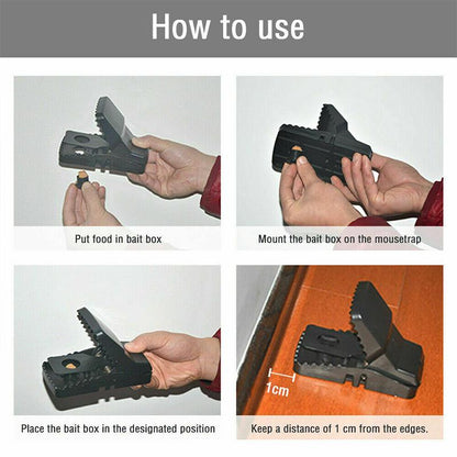 Mycket känslig återanvändbar musfälla