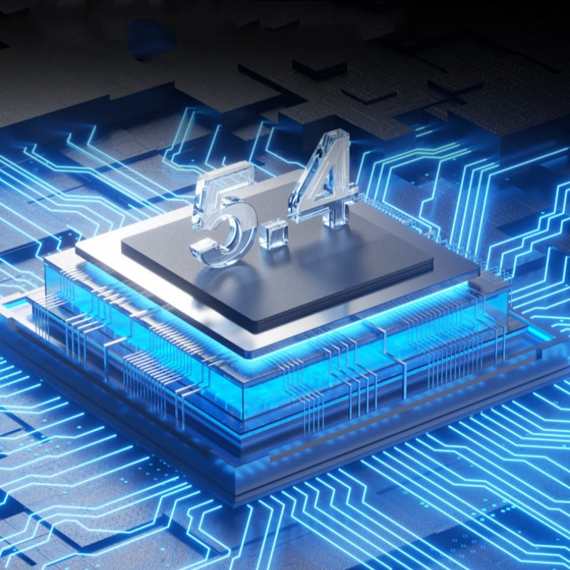 🎧✨ Trådlösa Öppna Öronshörlurar med LED-display