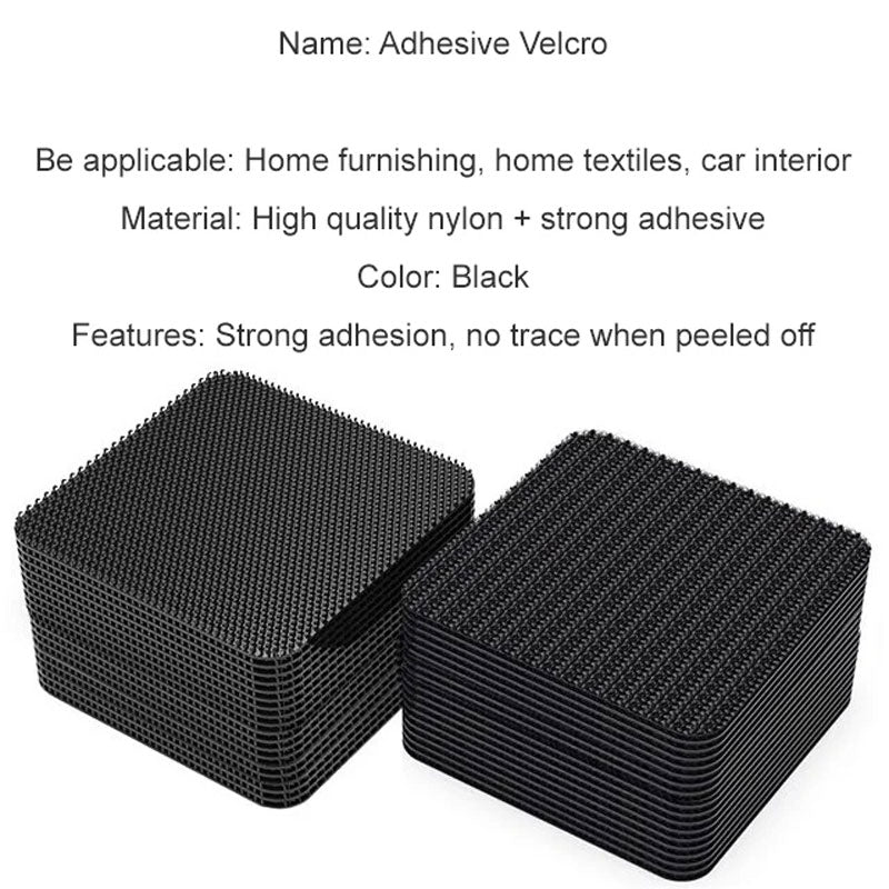 20ST Högkvalitativa Osynliga Fästklistermärken för Mattor