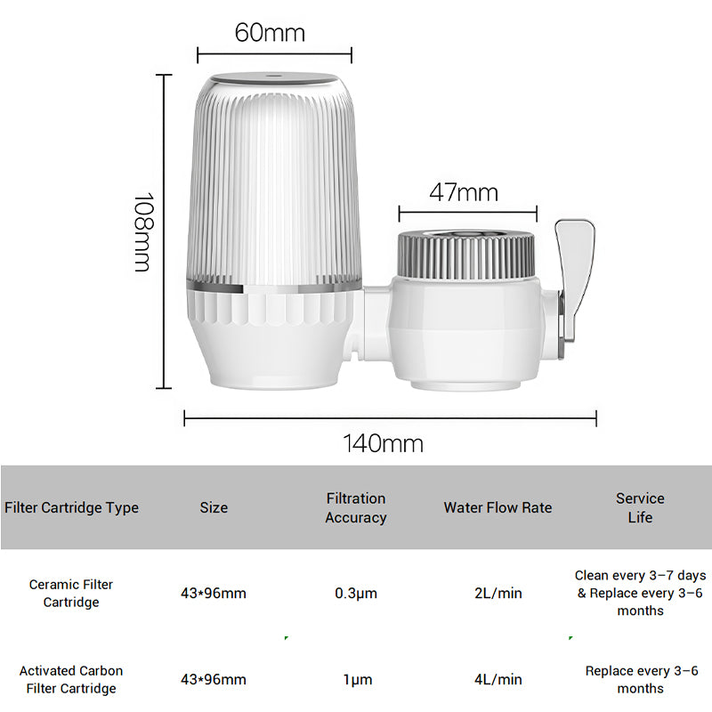 🔥Populära nya produkter🔥Multifunktionellt kranfilter🌿Nödvändigt för familjens hälsa