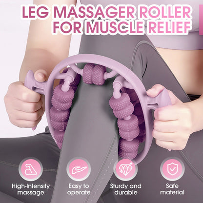 🔥 Benmassagerulle – ultimat muskelavlastning! 💆‍♀️✨